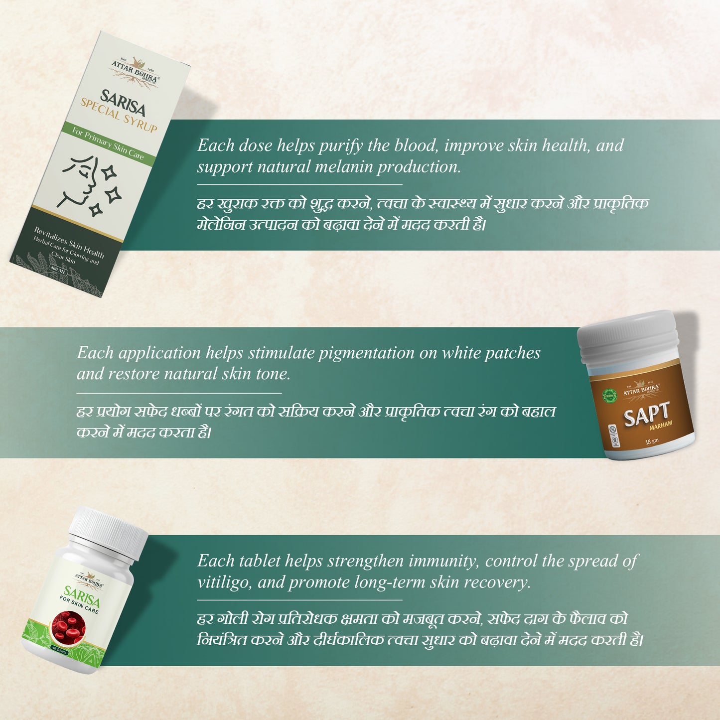 Attar X Vitiligo Care Kit
