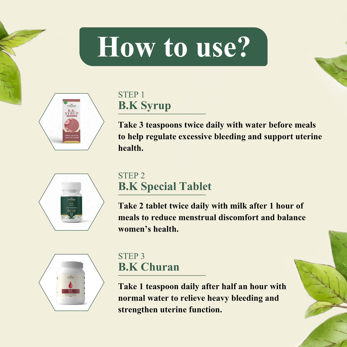 Attar Xheavy flow (PMS)care kit