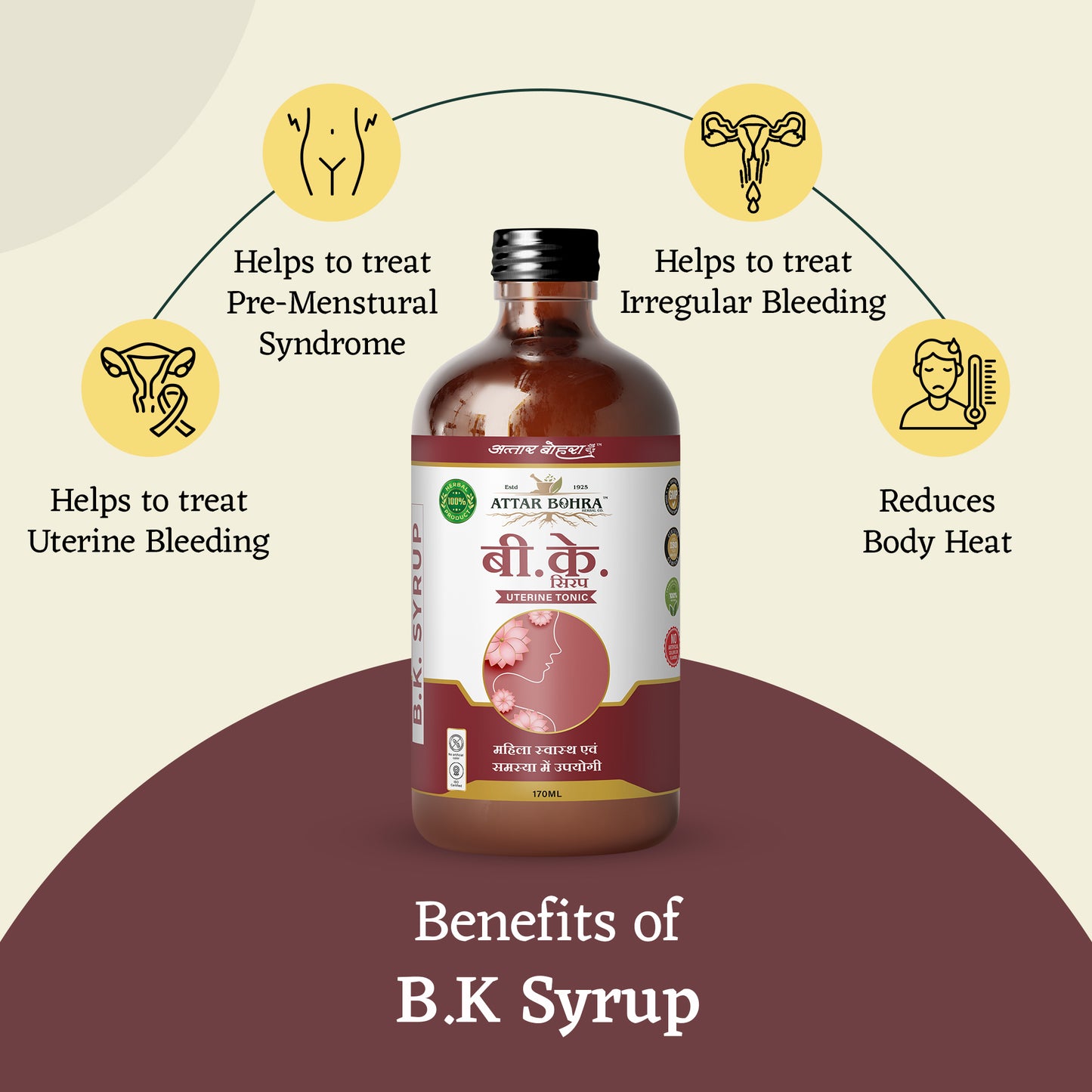 BK Syrup (400ml) | Uterine Tonic