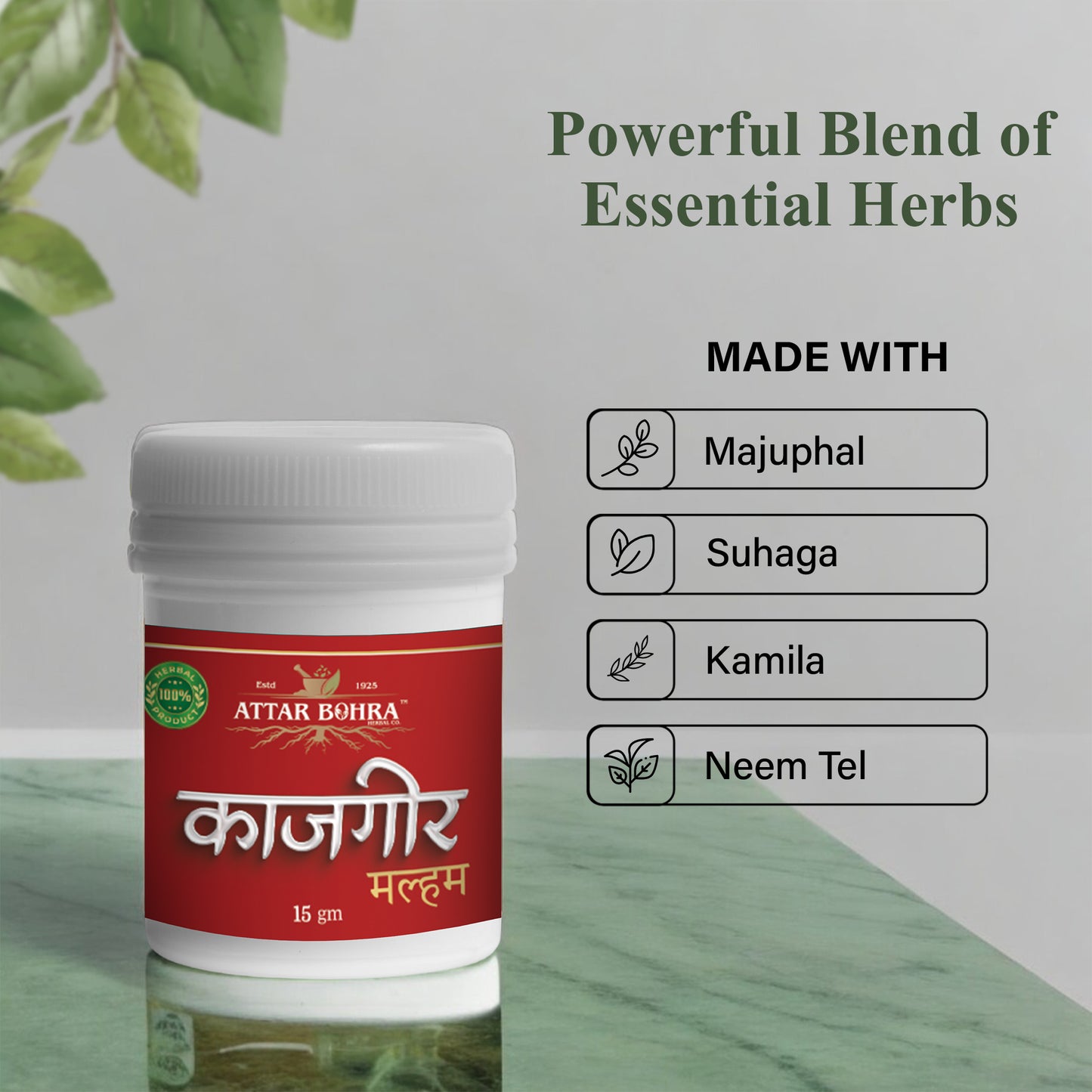 Kajgir Malham (15gm) | Helps in Ringwarm | Fungal Infection | Eczema | Psoriasis