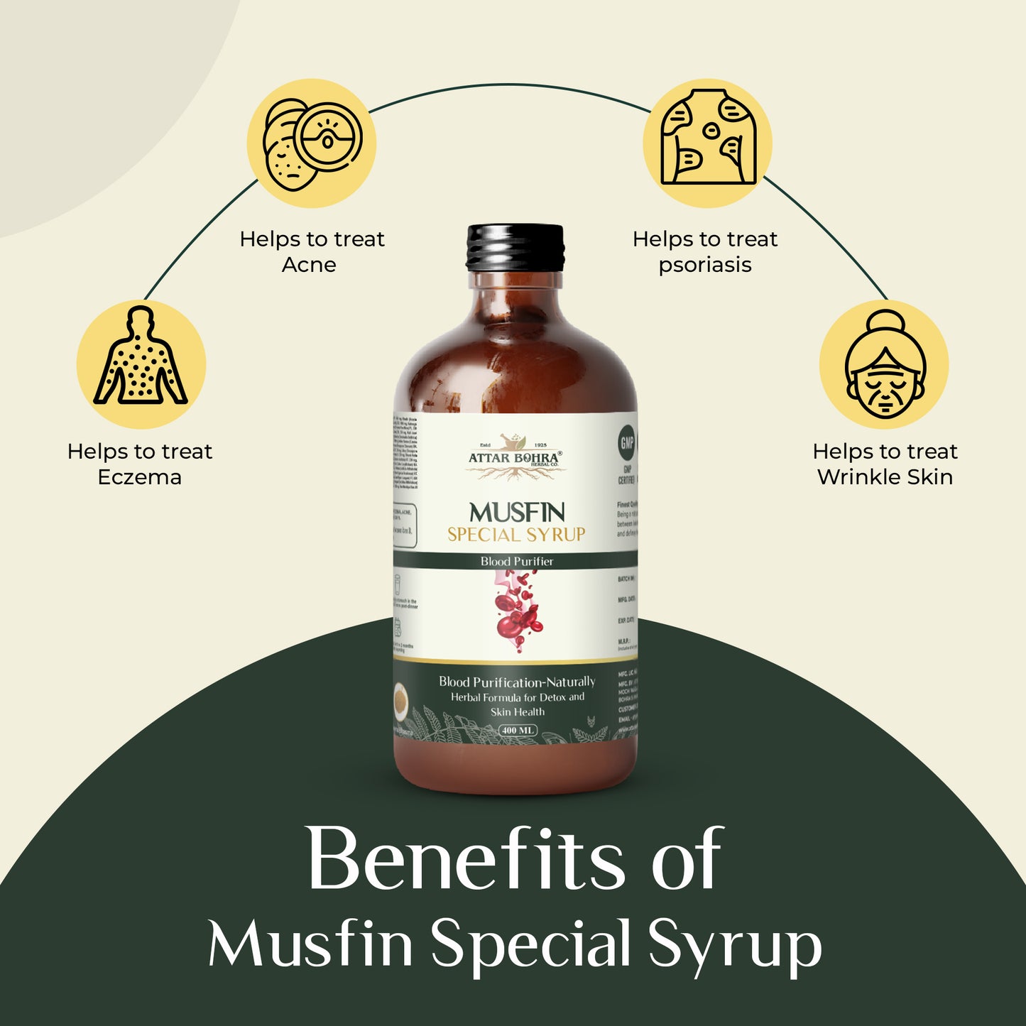 Musfin Special Syrup (400ml) | Purifies Blood