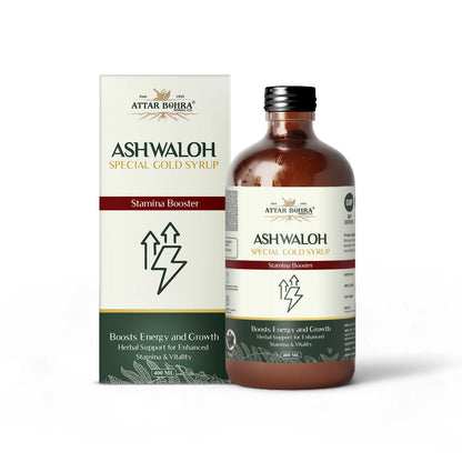 Ashwaloh Special Gold Syrup (400ml) | For Energy | For Height