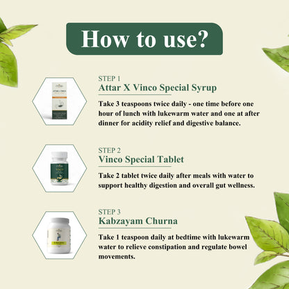Attar X Digestive Care Kit