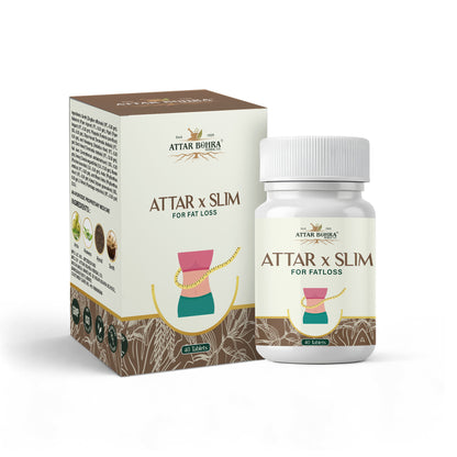 Attar X Slim Tablet (Pack of 3): Ayurvedic Weight Loss & Detox