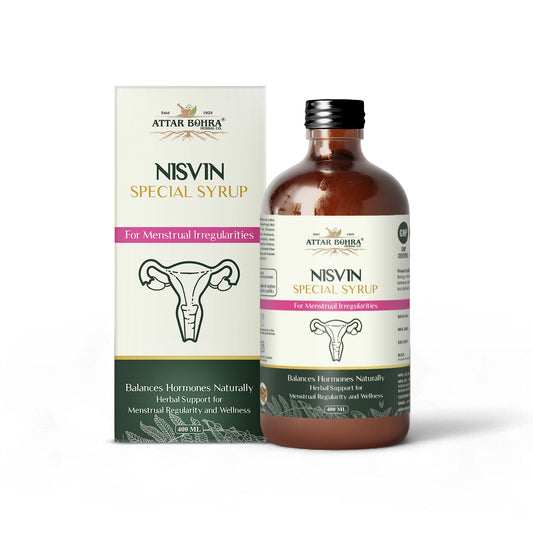 निस्विन यौगिक (170ml/400ml) | मासिक धर्म की अनियमितताओं के लिए