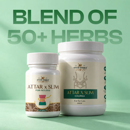 Attar X Slim Fit Kit: Ayurvedic Weight Loss & Detox Care