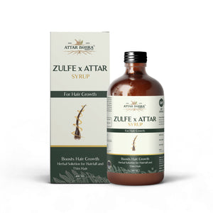Zulfe X Attar Syrup (400ml) |Nourishes Hair From Root | For Hair Growth