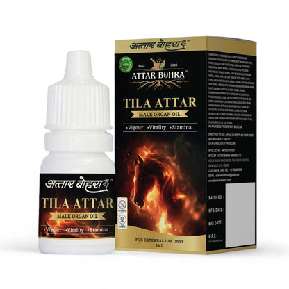 तिला अत्तर तेल (5ML) | हानि का उपचार | समय में वृद्धि